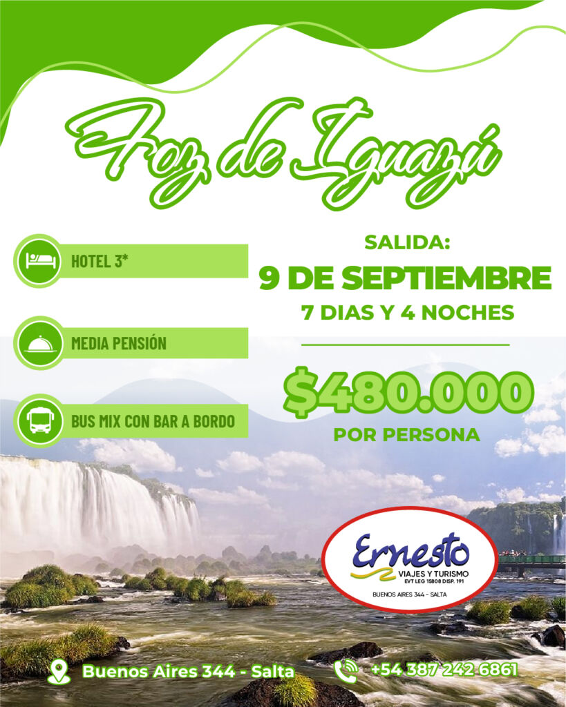 CARTARATAS DEL IGUAZU 9 DE SEPTIEMBRE