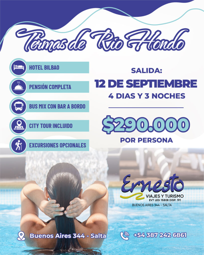 TERMAS DE RIO HONDO 12 DE SEPTIEMBRE