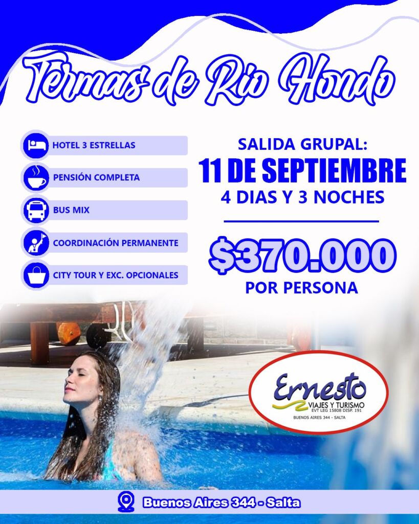 TERMAS DE RIO HONDO – 11 DE SEPTIEMBRE